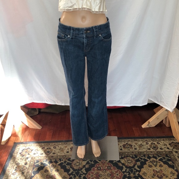 Vintage ABS Allen Schwartz Y2K flare jeans size 8 - Picture 1 of 5